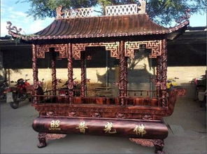 振昌工艺品厂 海南方形铜香炉 寺庙方形铜香炉
