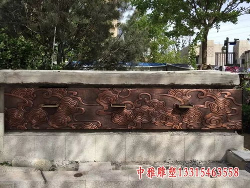 铜浮雕装饰影壁墙 嘉兴红铜雕塑影壁价格