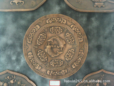 【生产供应,铜浮雕,铜装饰,铜屏风(图)】价格,厂家,图片,金属工艺品,保定市北市区弘德金属制品厂-