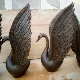 来图定做(图)_铜雕天鹅厂家_铜天鹅_金属工艺品_第一枪