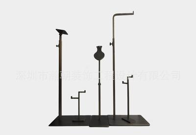【珠宝首饰仿古铜展示道具品可伸缩可调节金属架】价格_厂家_图片 -