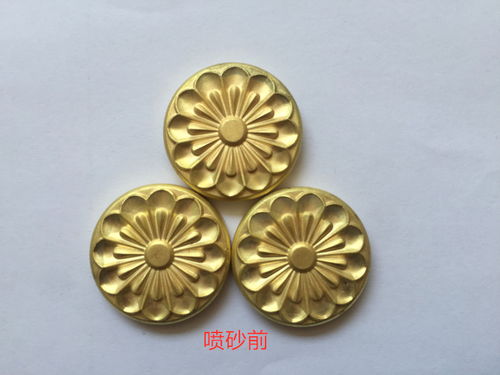 铜饰品喷砂加工