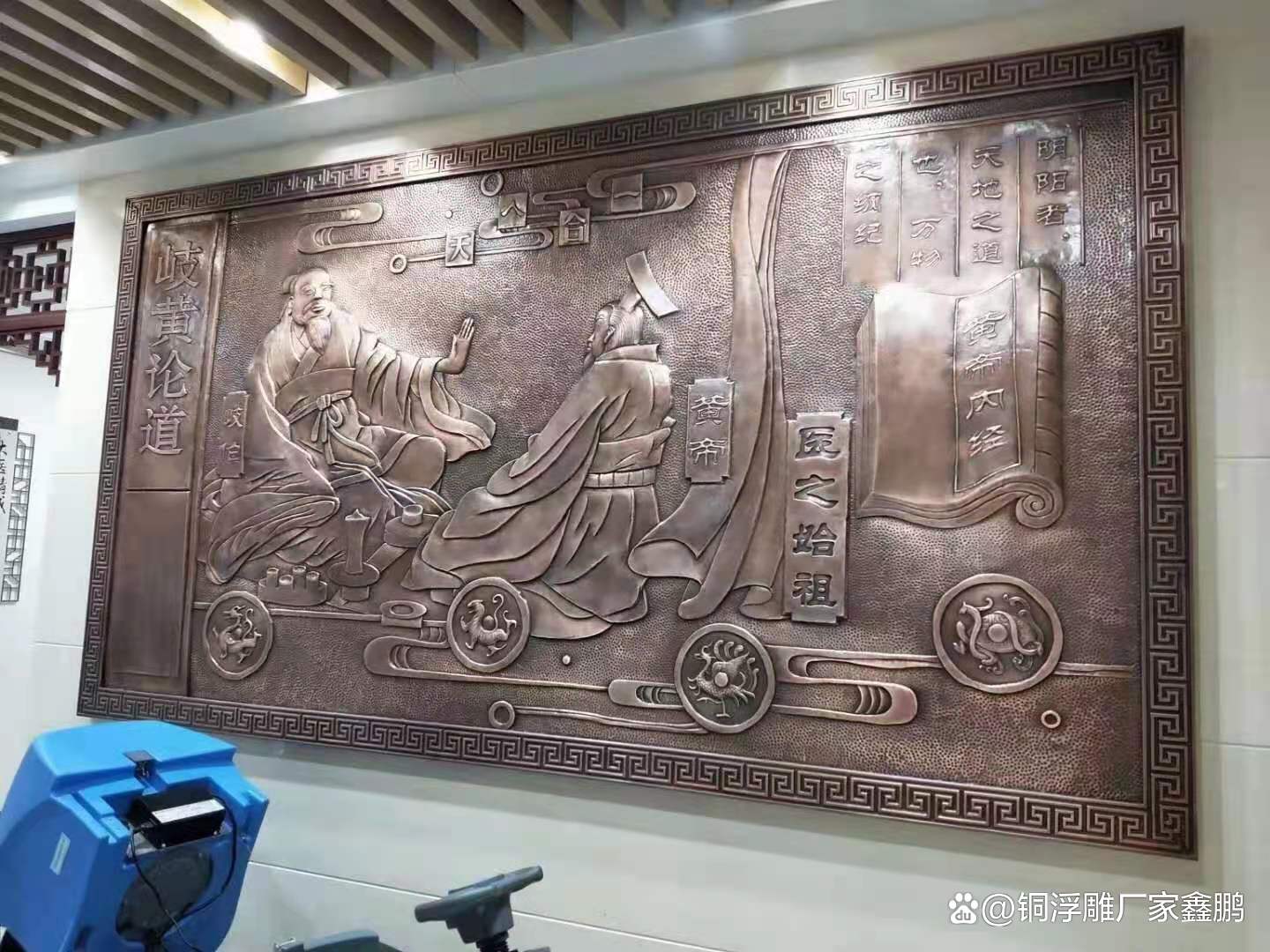 屹森照明铜壁画,铜装饰画,全铜壁画定制.纯手工铜雕刻#家.