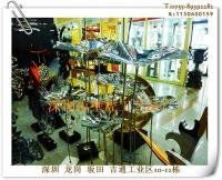 销售酒店不锈钢荷叶 铜荷叶 金属艺术壁挂 酒店装饰雕塑 一件起订工厂直营