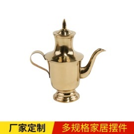 手工 黄铜酒壶