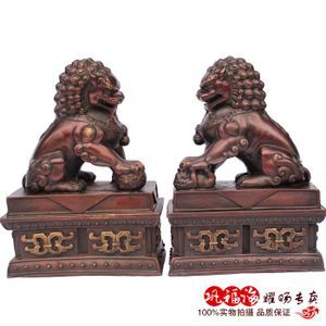 风水铜狮子比价|商城风水铜狮子|风水铜狮子商城