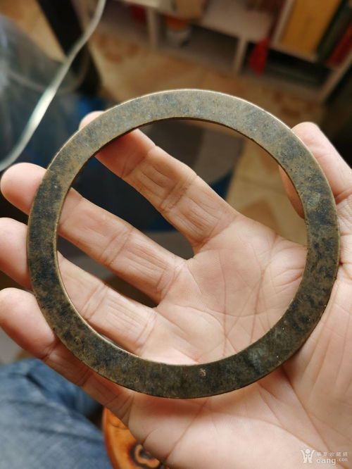 清代文房用品铜坊圈