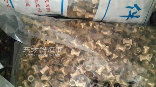 超翔金属制品厂 热压式滚花铜螺母厂家直销 滚花铜螺母图片