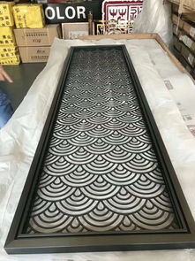 酒店实用隔断 真空电镀不锈钢屏风